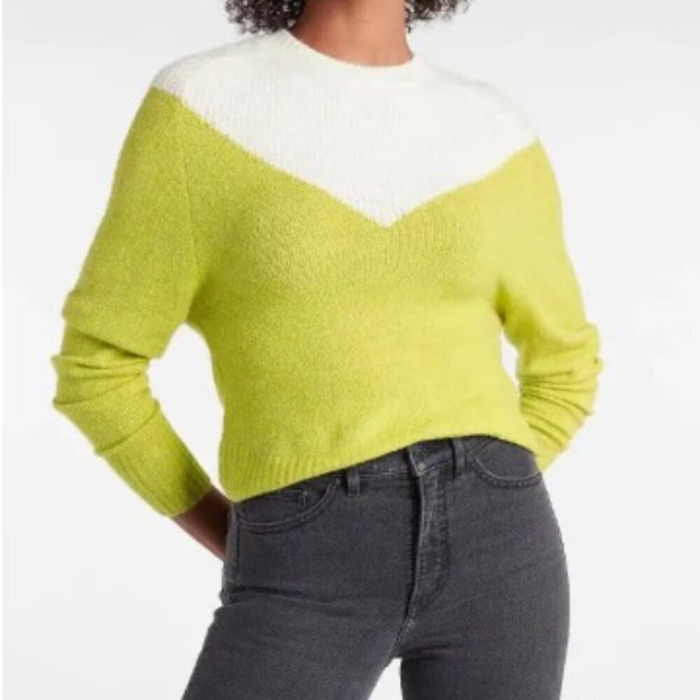 Express Women Bi color Sweater, size L